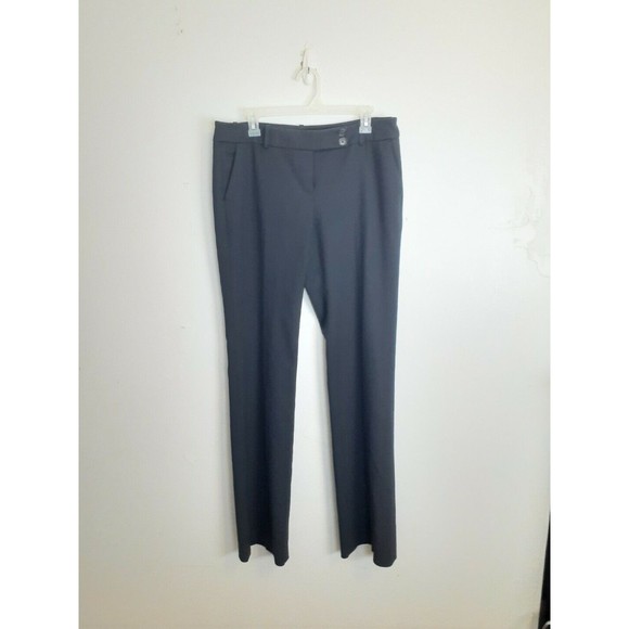 LOFT Pants - LOFT Marisa Pants 10 Tall Navy Blue Straight Leg Mid Rise SOLD ON EBAY